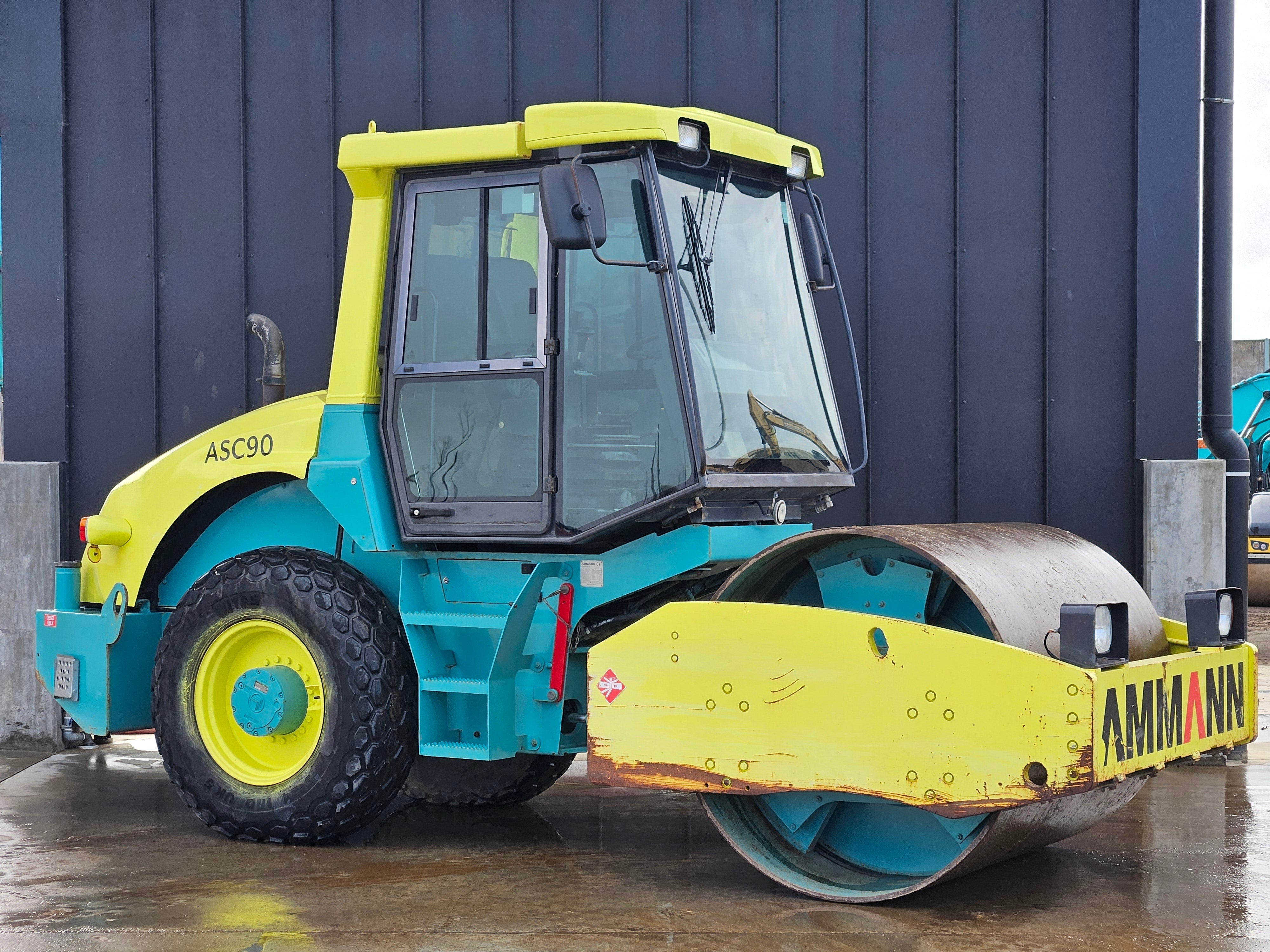 2008 Ammann ASC90D Smooth Drum Roller