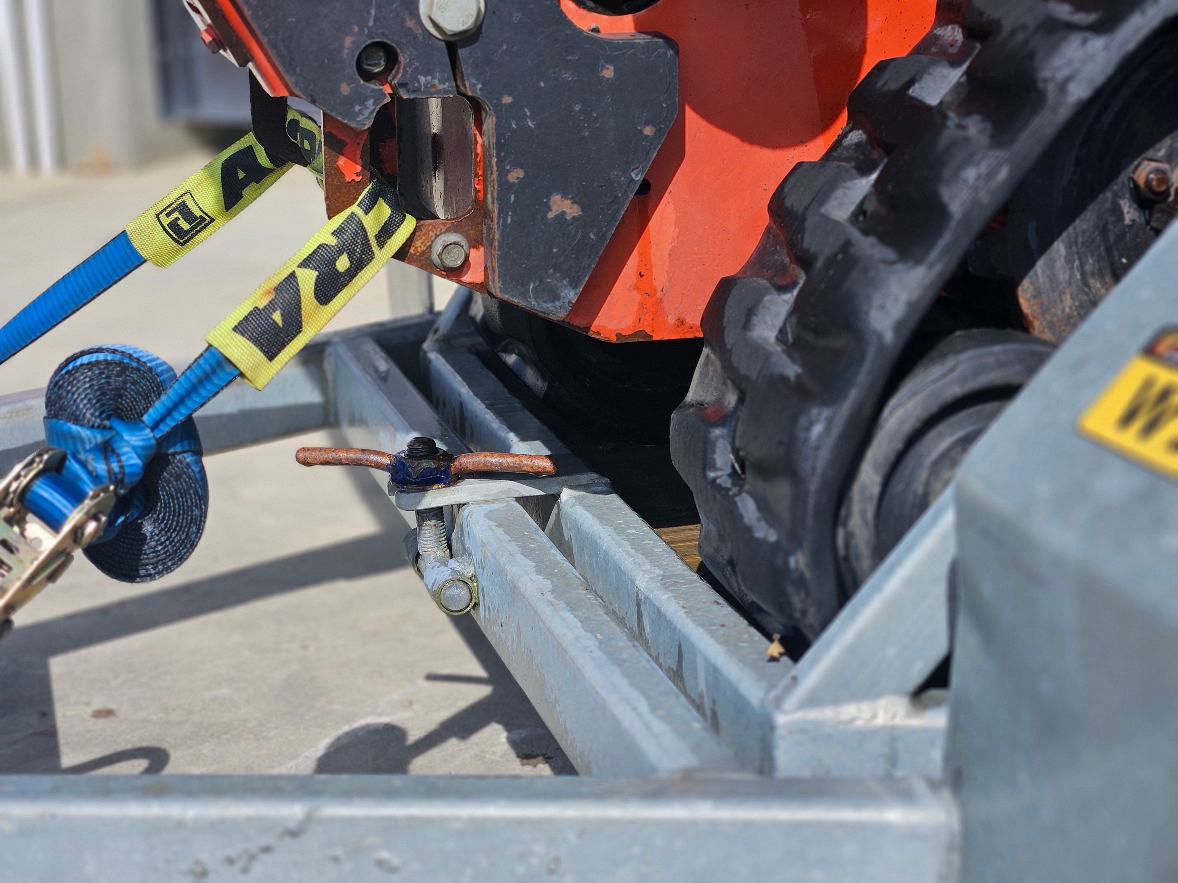 2011 Ditch Witch RT24 Trencher and Trailer