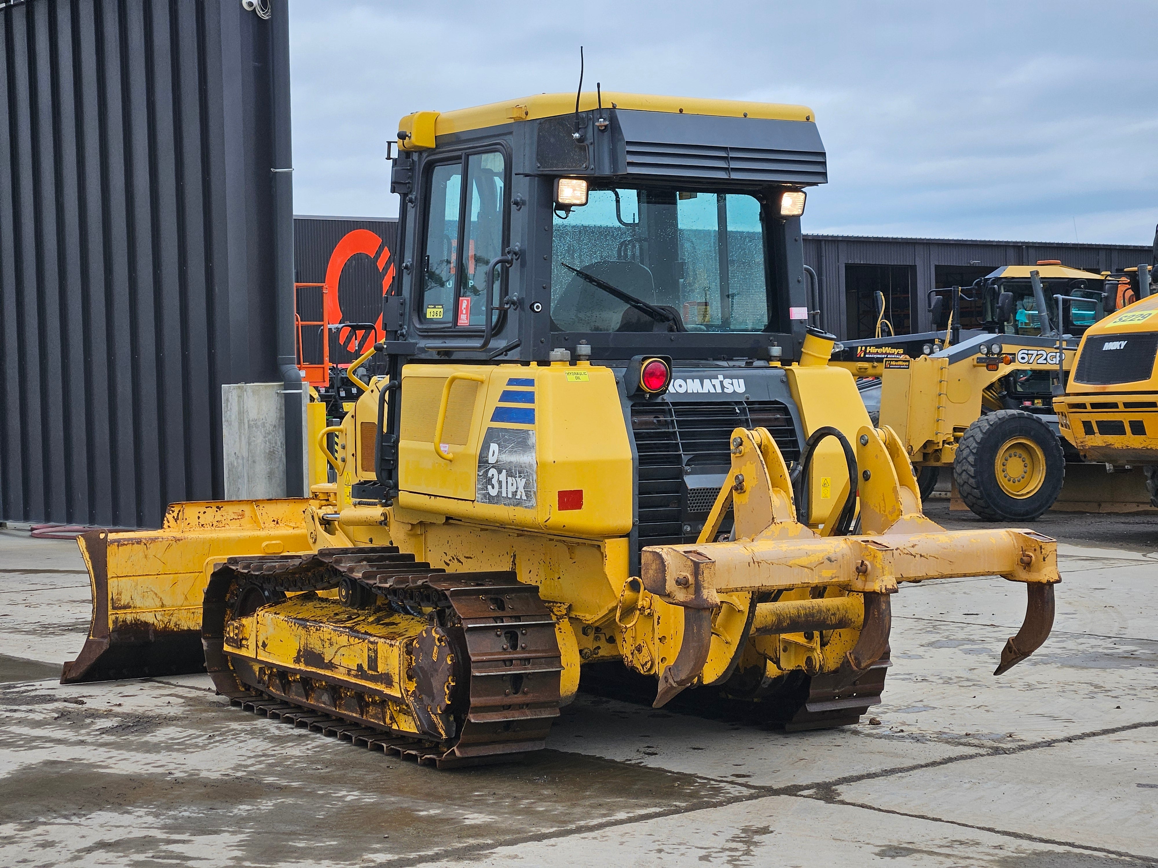 2015 Komatsu D31PX-22 Bulldozer