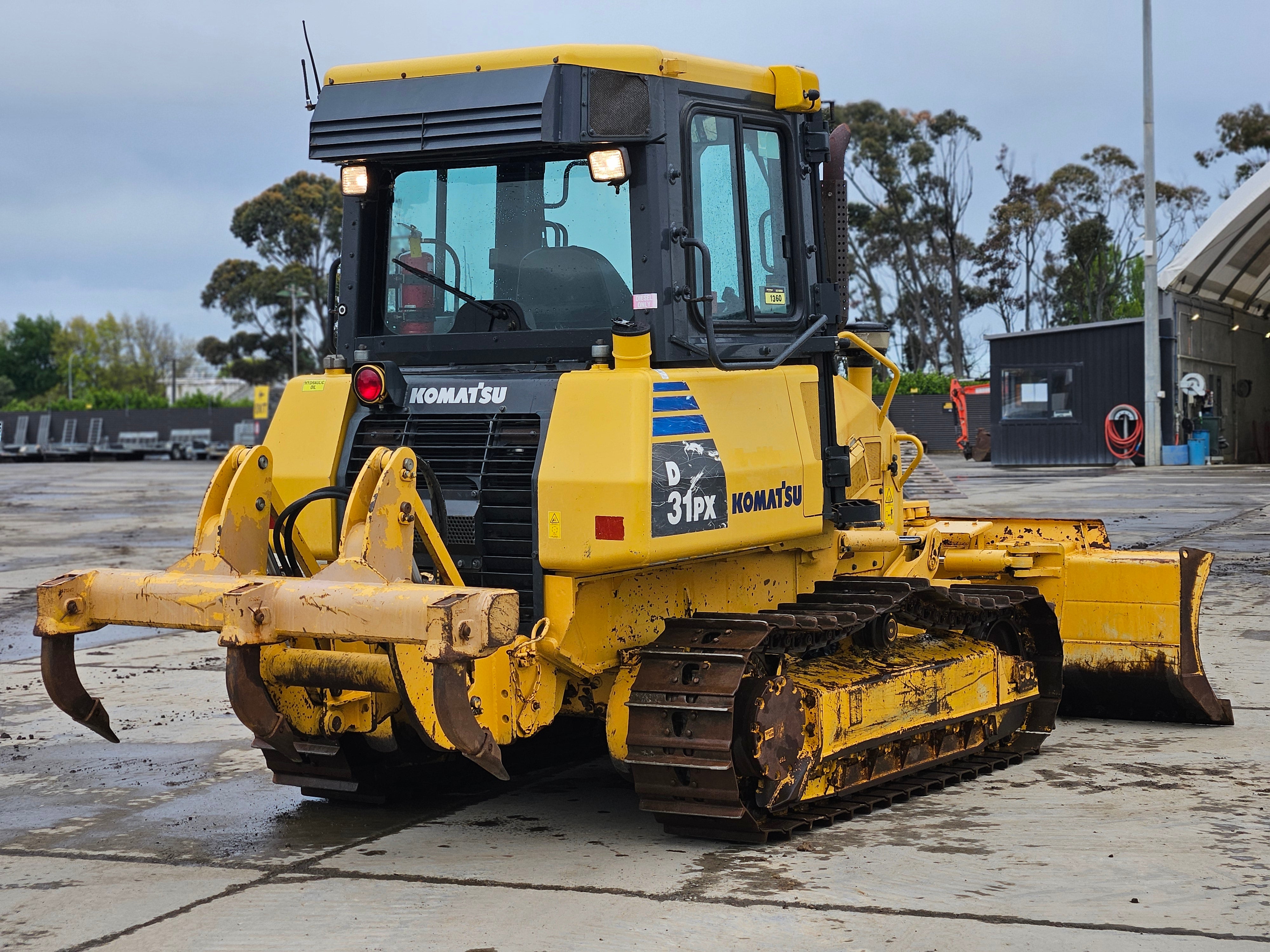 2015 Komatsu D31PX-22 Bulldozer