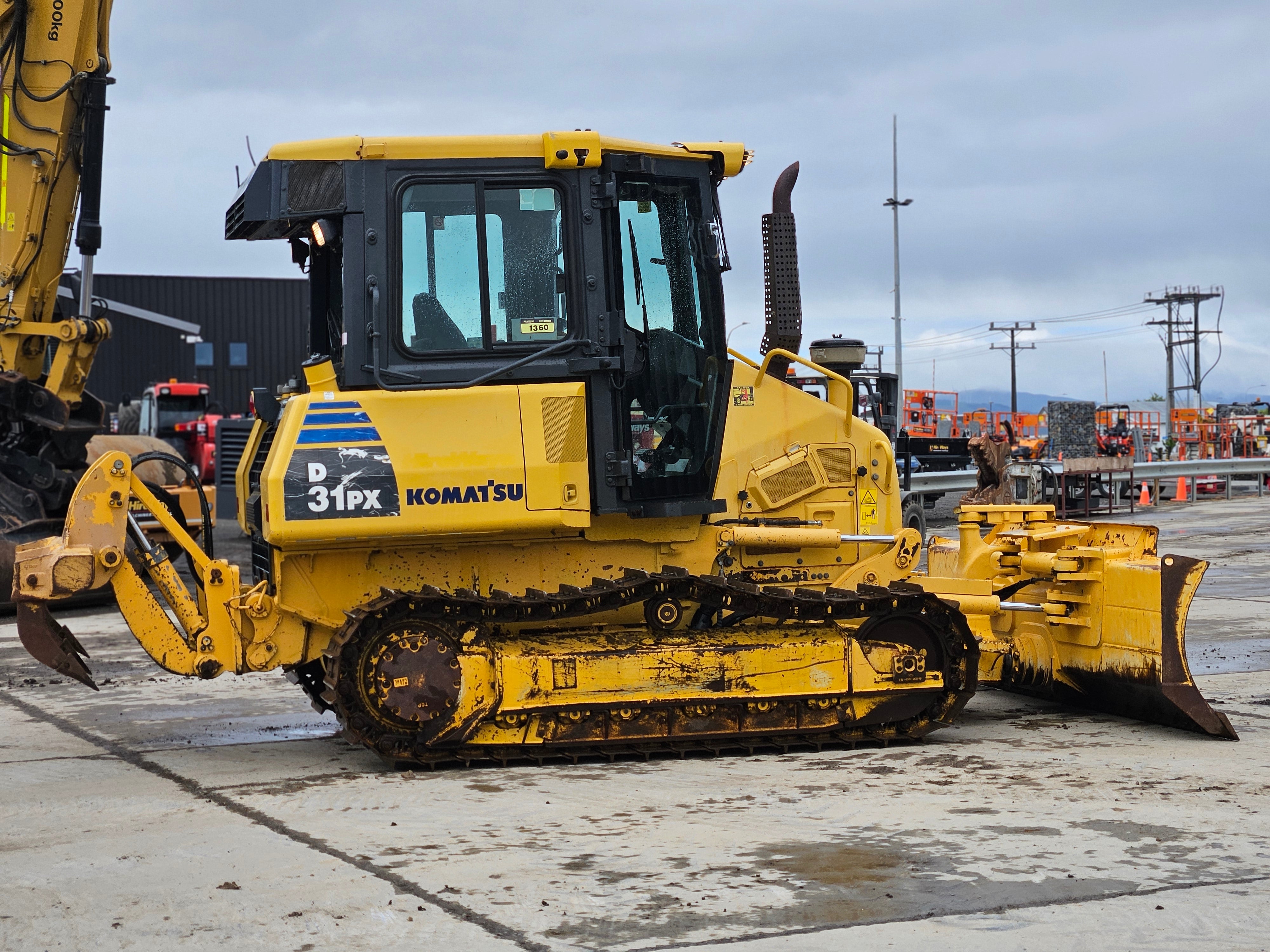 2015 Komatsu D31PX-22 Bulldozer