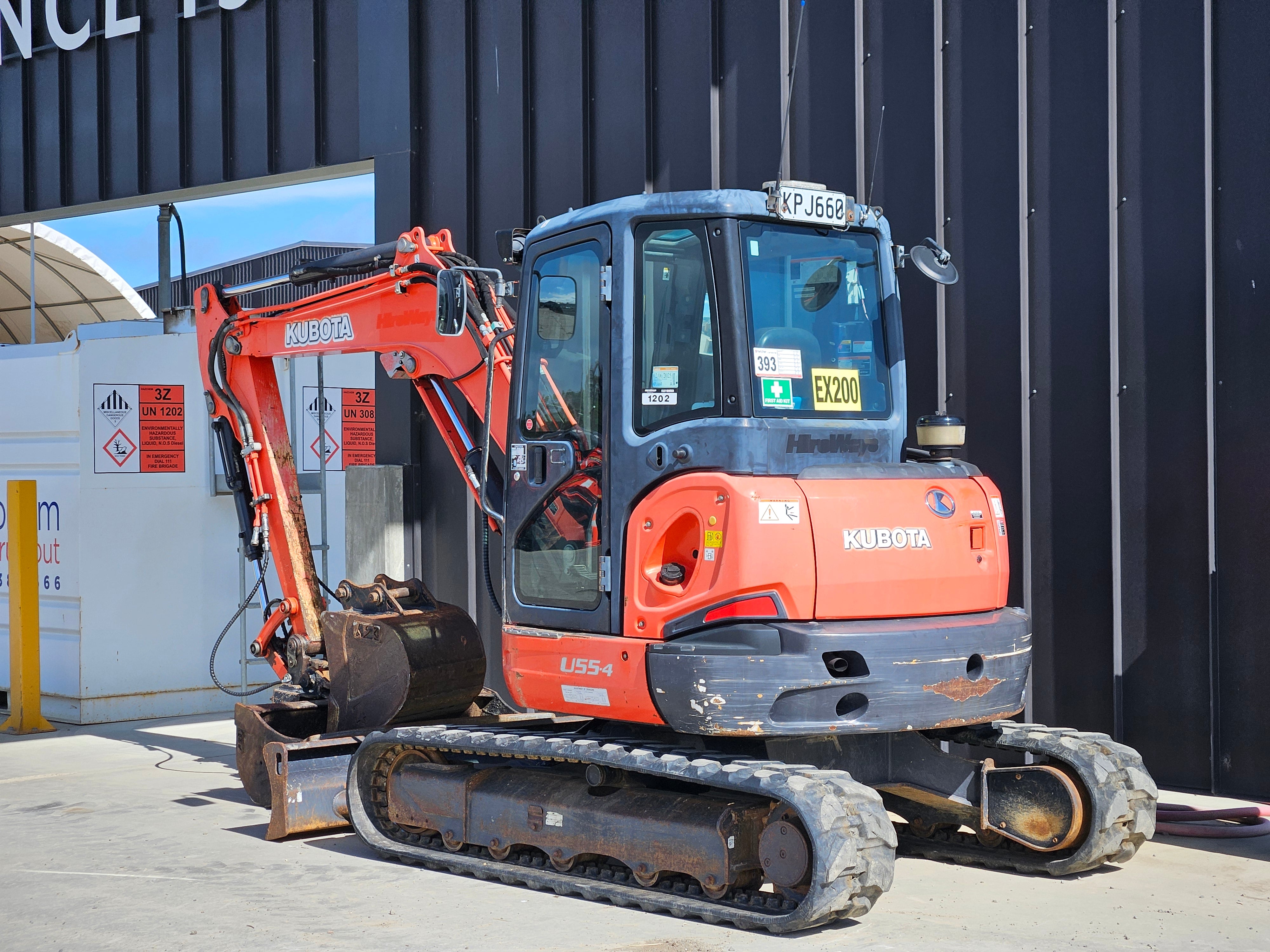 2017 Kubota U55-4 Excavator