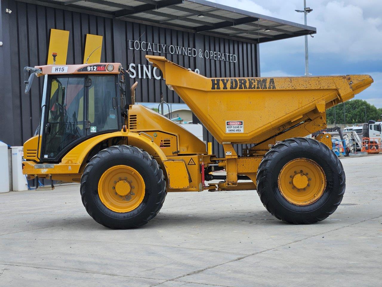 2015 Hydrema 912HM Swivel Tip Dump Truck