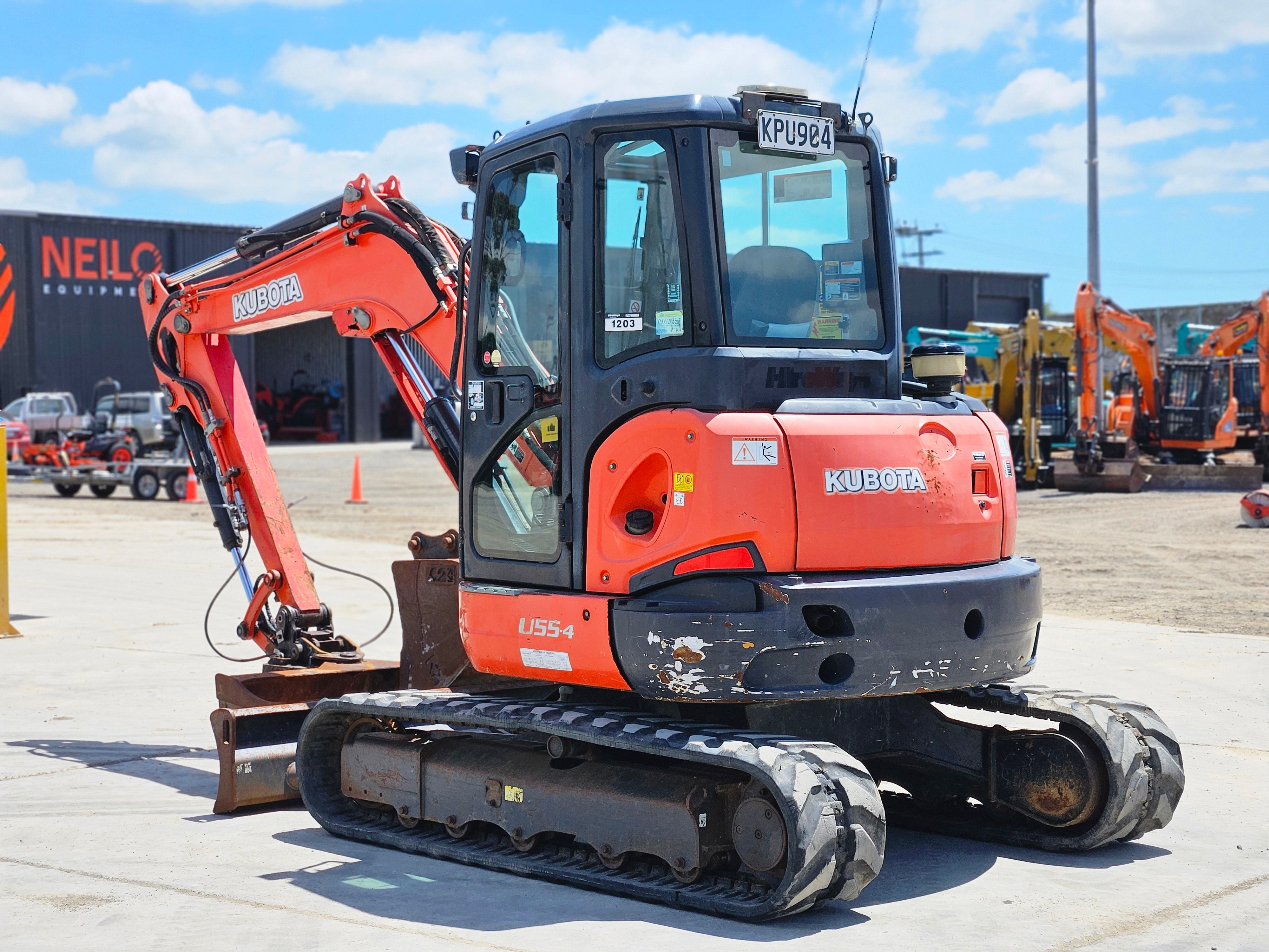 2017 Kubota U55-4 Excavator