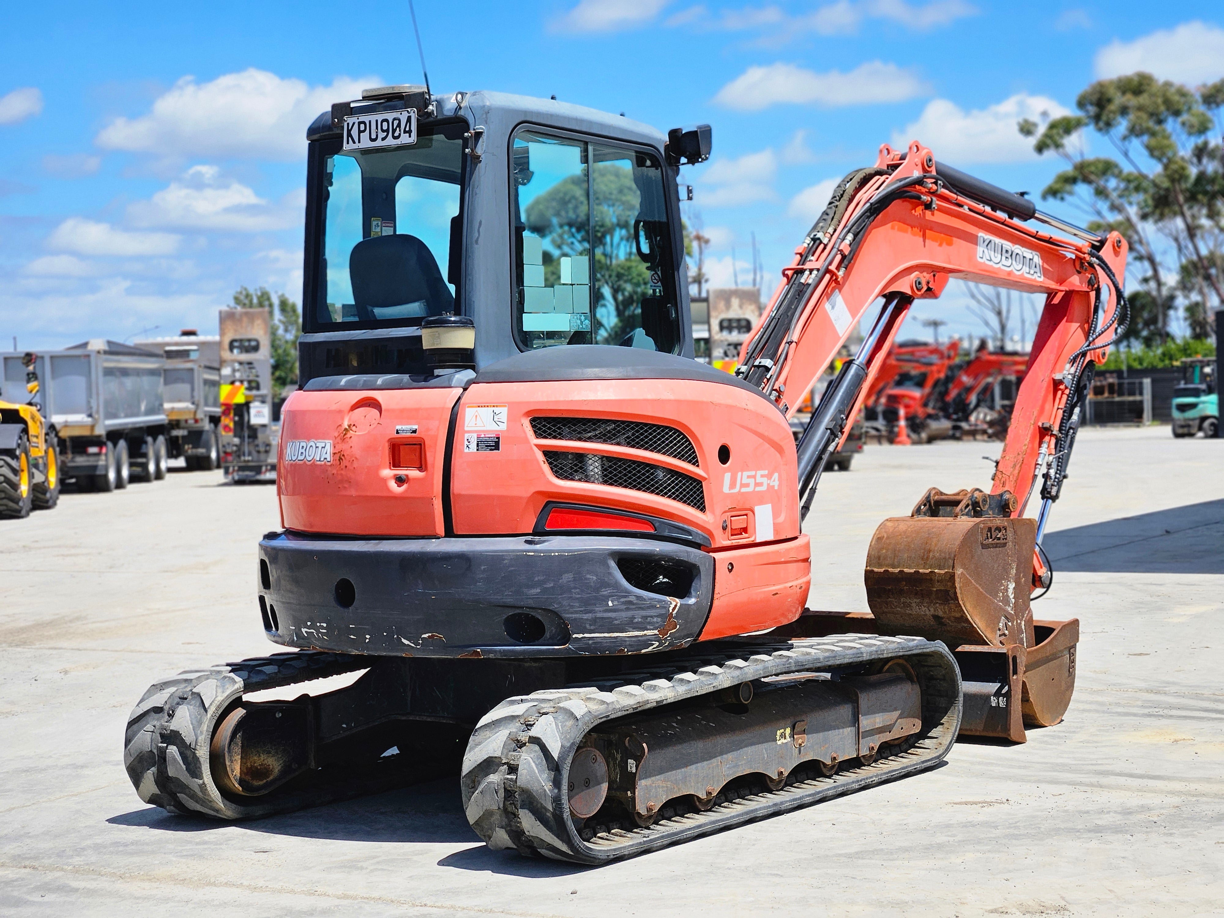 2017 Kubota U55-4 Excavator