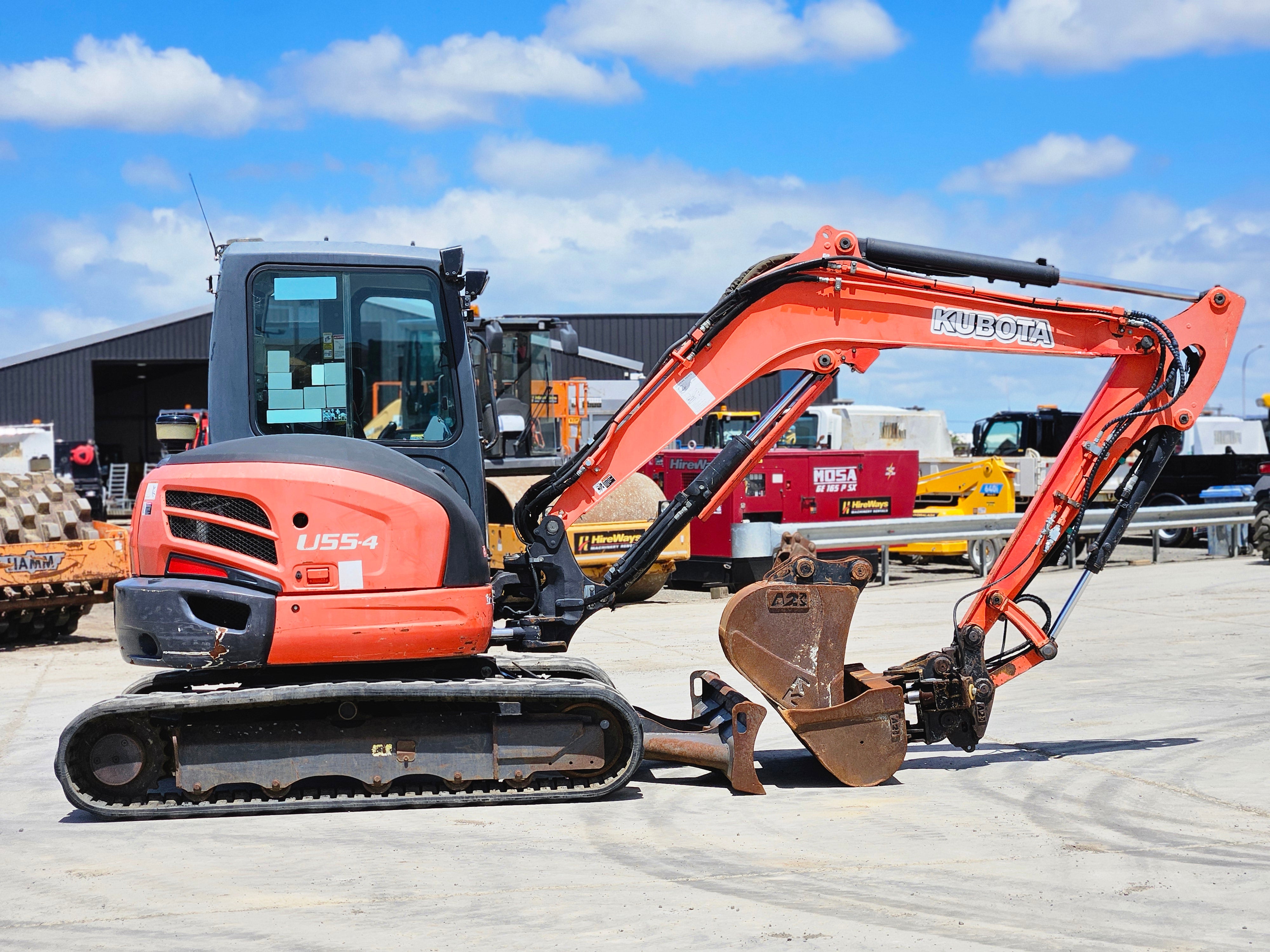 2017 Kubota U55-4 Excavator