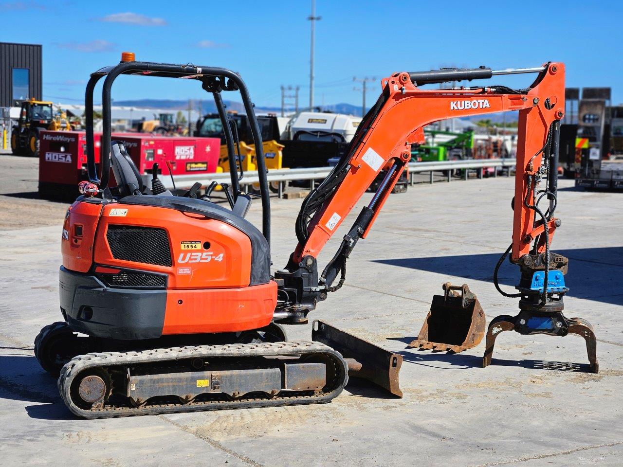 2019 Kubota U35-4 Excavator