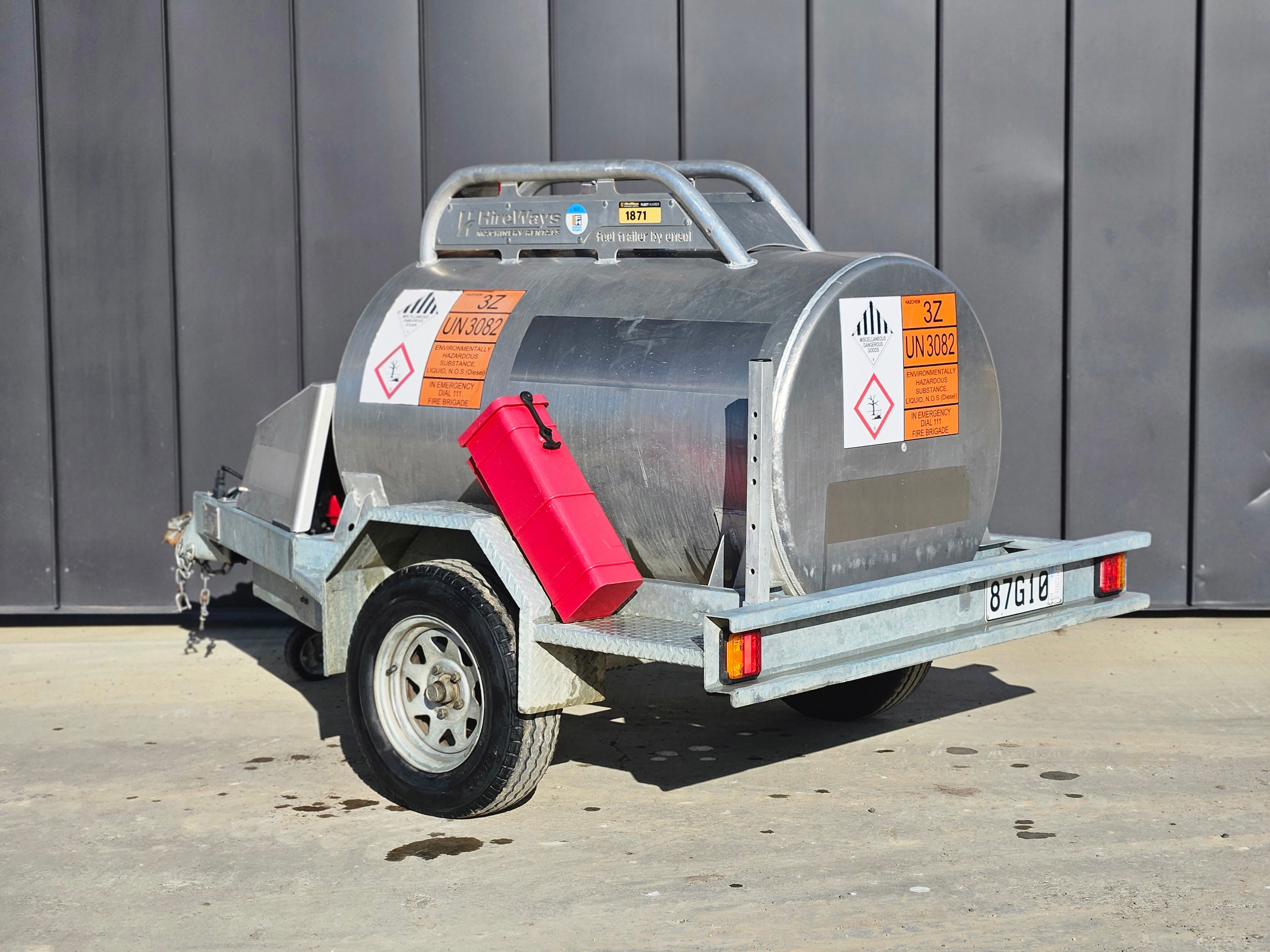 2021 Ensol 1100L Diesel Trailer