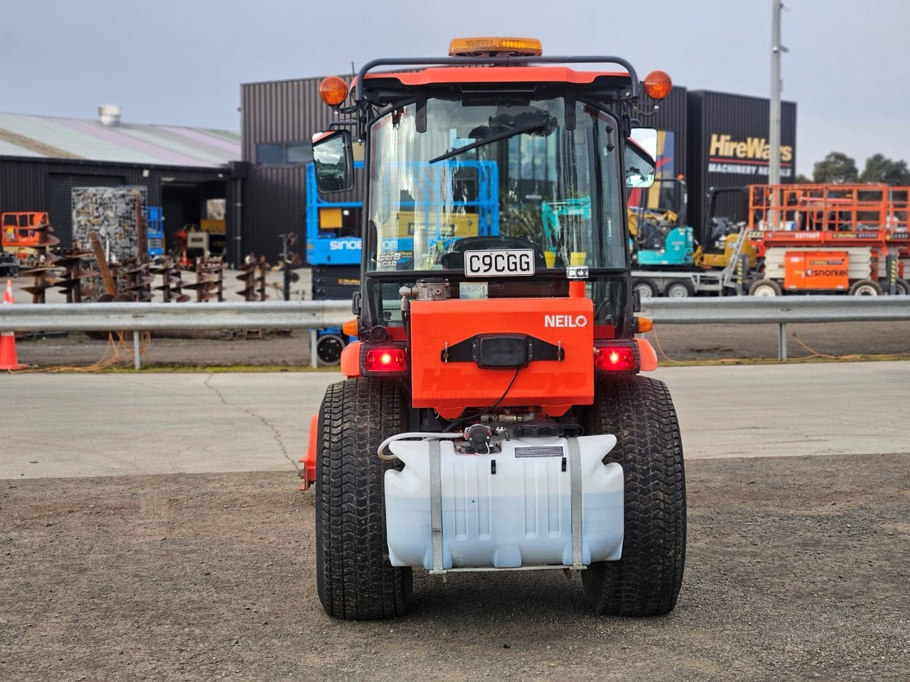 2020 Neilo B3150 Tractor Broom & Trailer