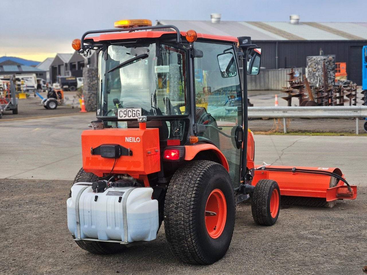 2020 Neilo B3150 Tractor Broom & Trailer