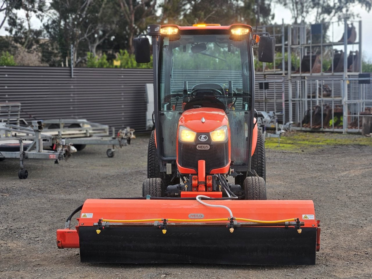 2020 Neilo B3150 Tractor Broom & Trailer