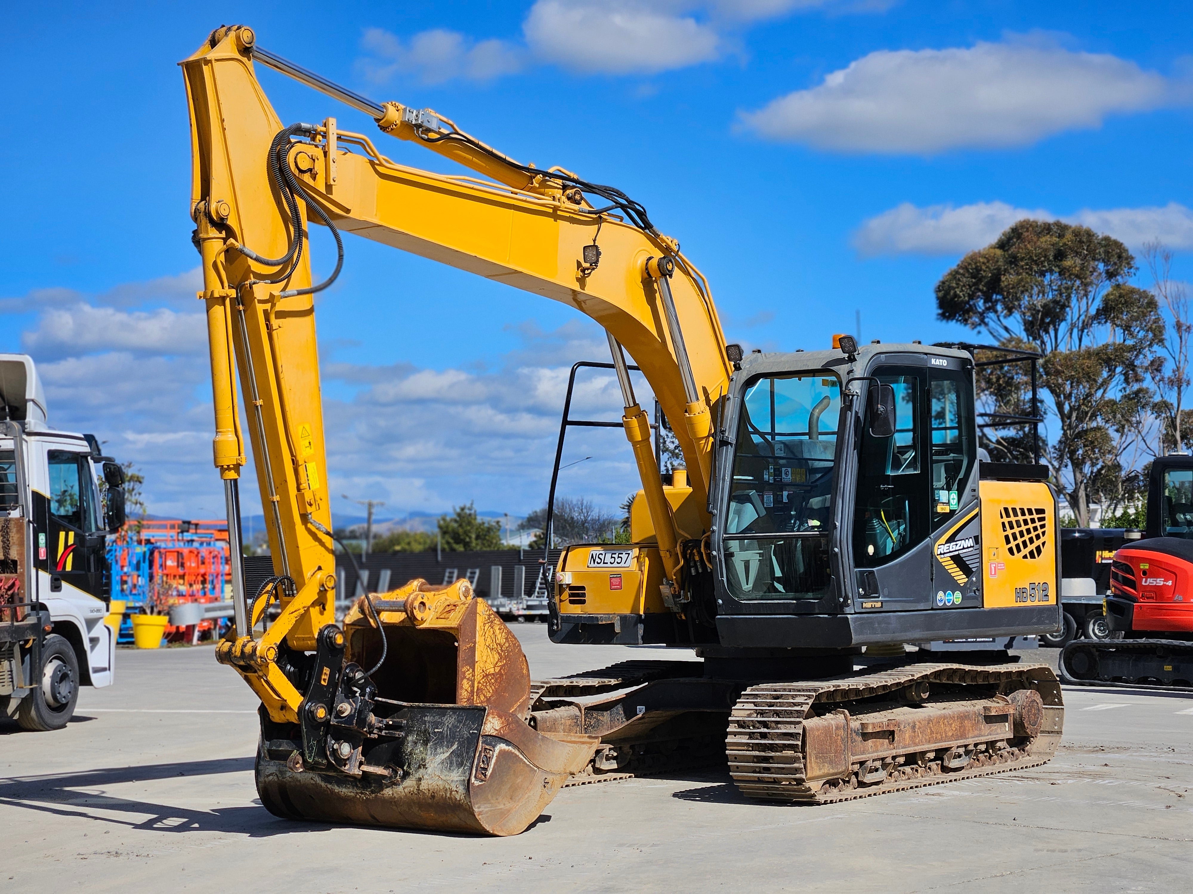 2021 Kato HD512-7 Excavator