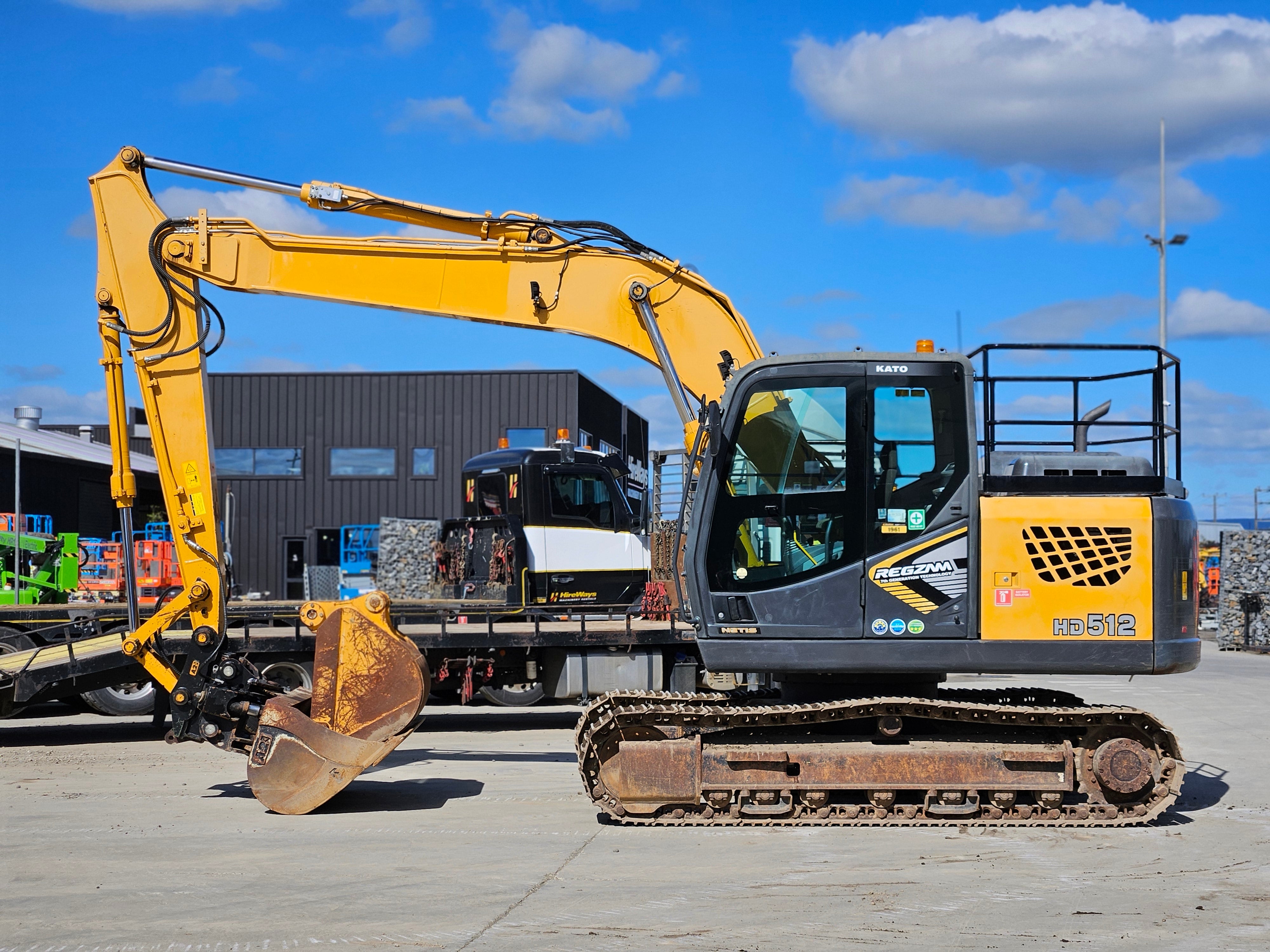 2021 Kato HD512-7 Excavator