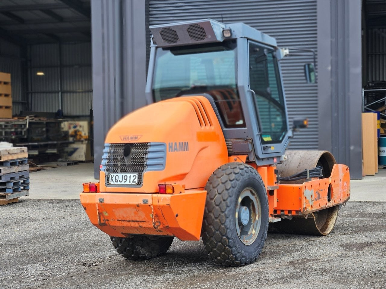 2012 Hamm 3307 Single Drum Roller