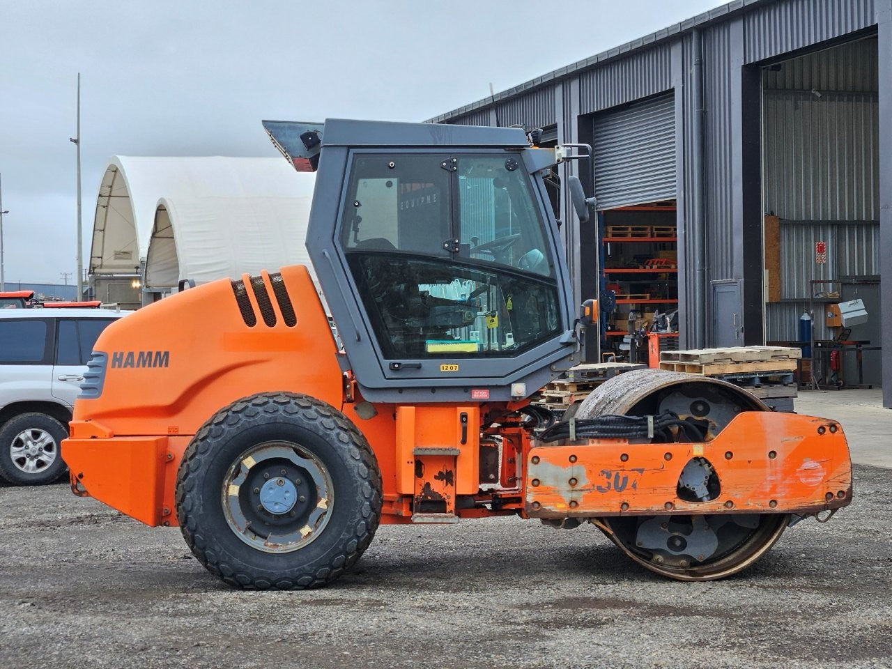 2012 Hamm 3307 Single Drum Roller