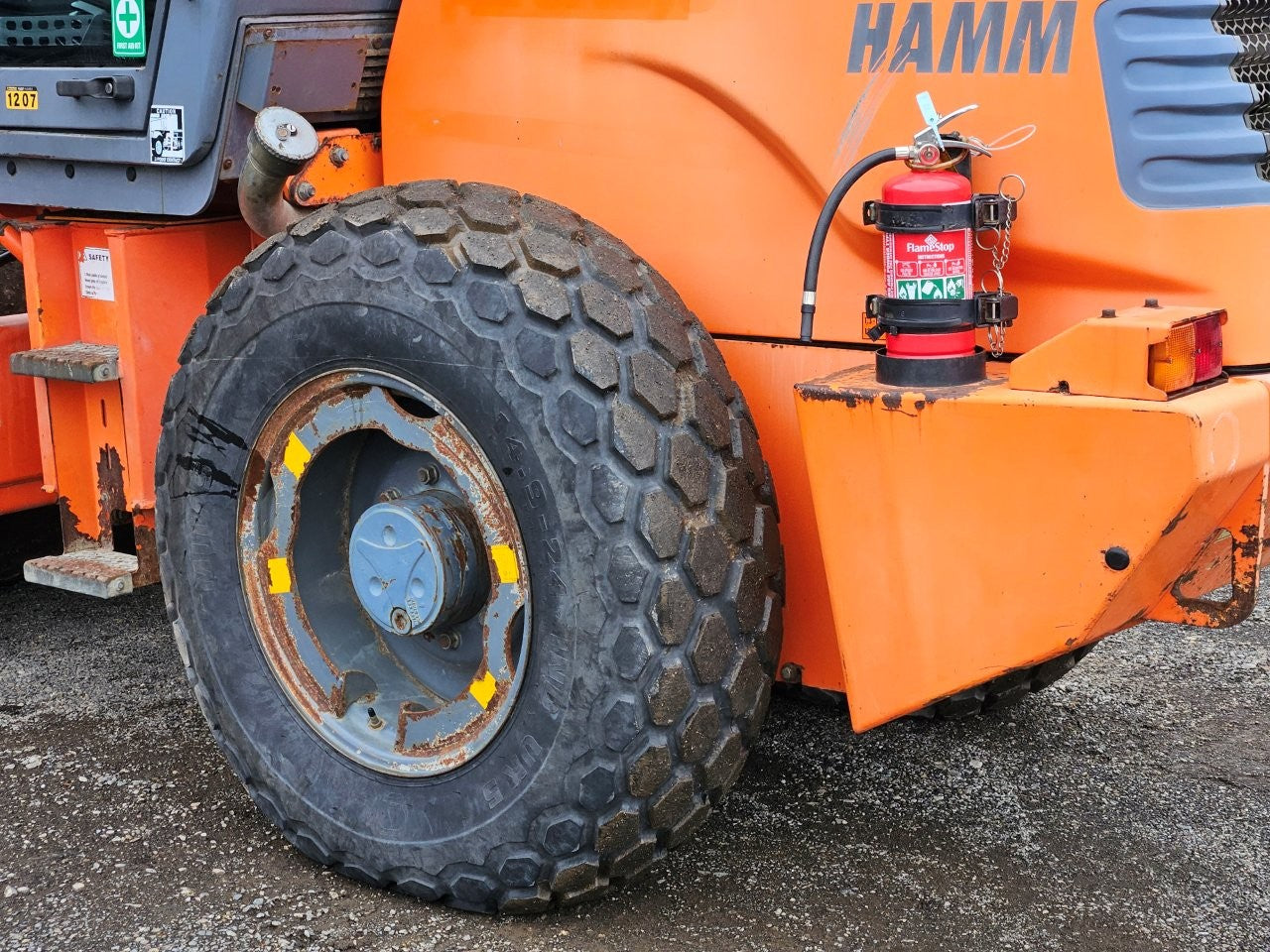 2012 Hamm 3307 Single Drum Roller
