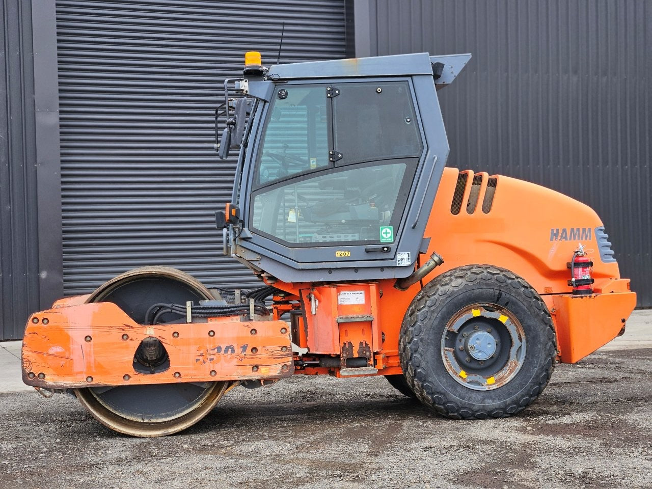 2012 Hamm 3307 Single Drum Roller