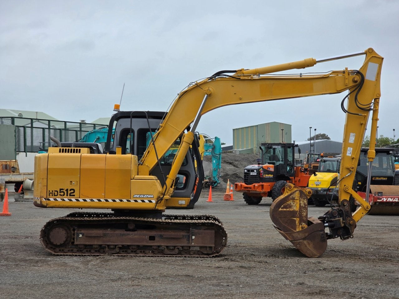 2017 Kato HD512-6 Excavator