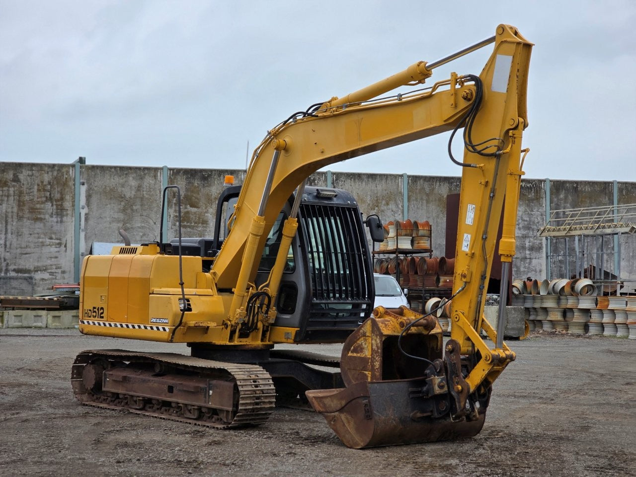 2017 Kato HD512-6 Excavator