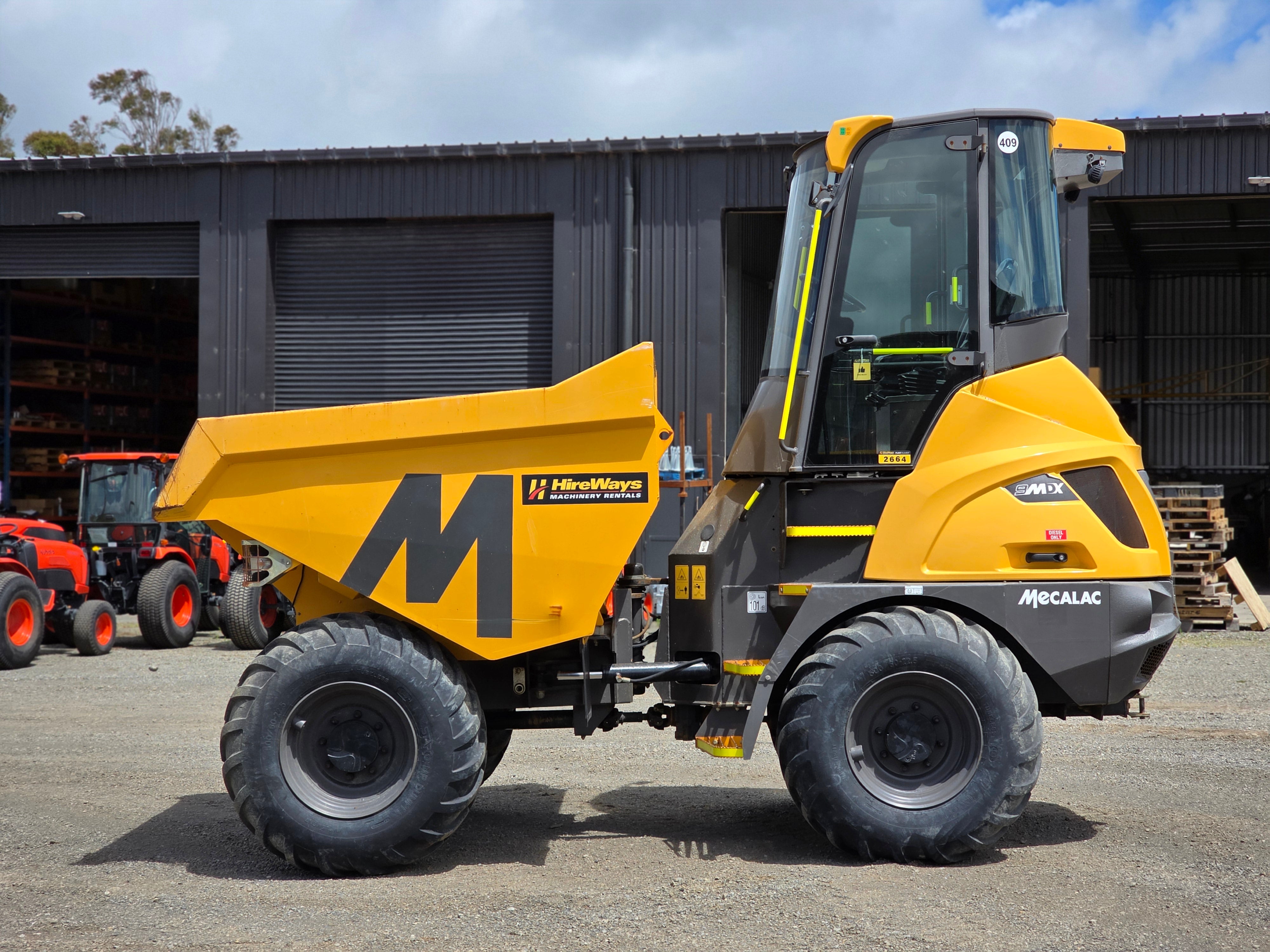 2019 Mecalac 9MDX Site Dumper