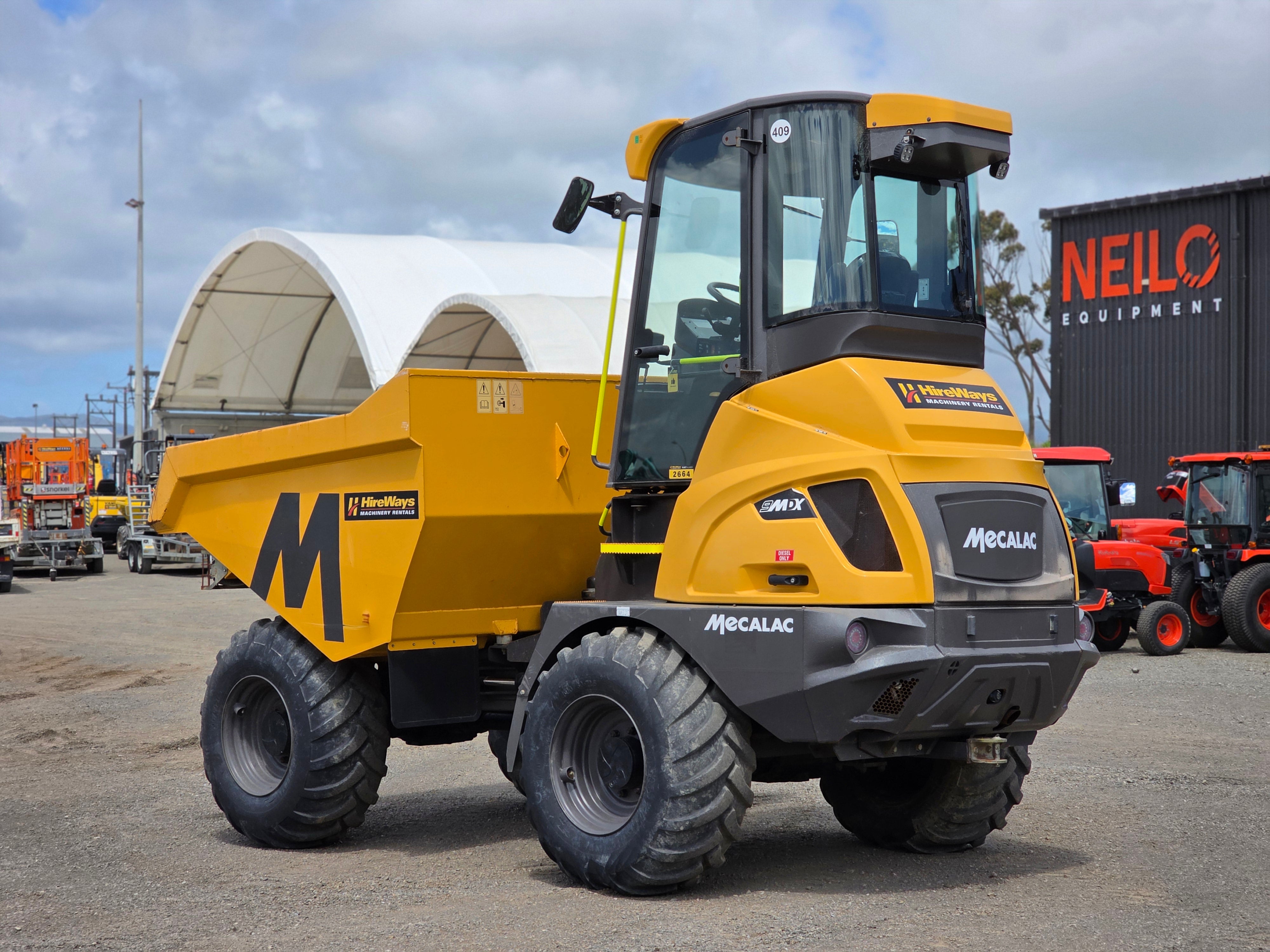 2019 Mecalac 9MDX Site Dumper