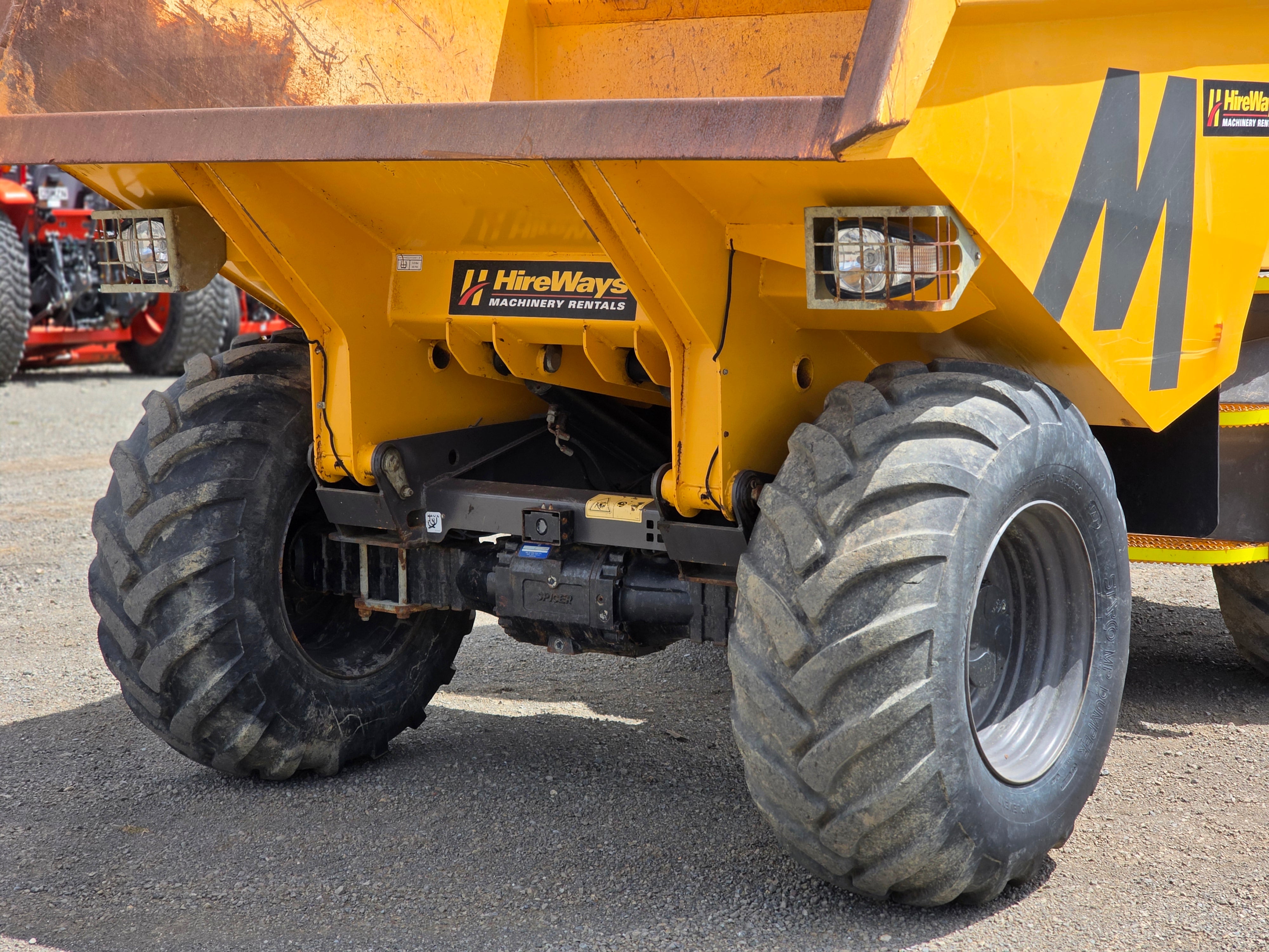 2019 Mecalac 9MDX Site Dumper