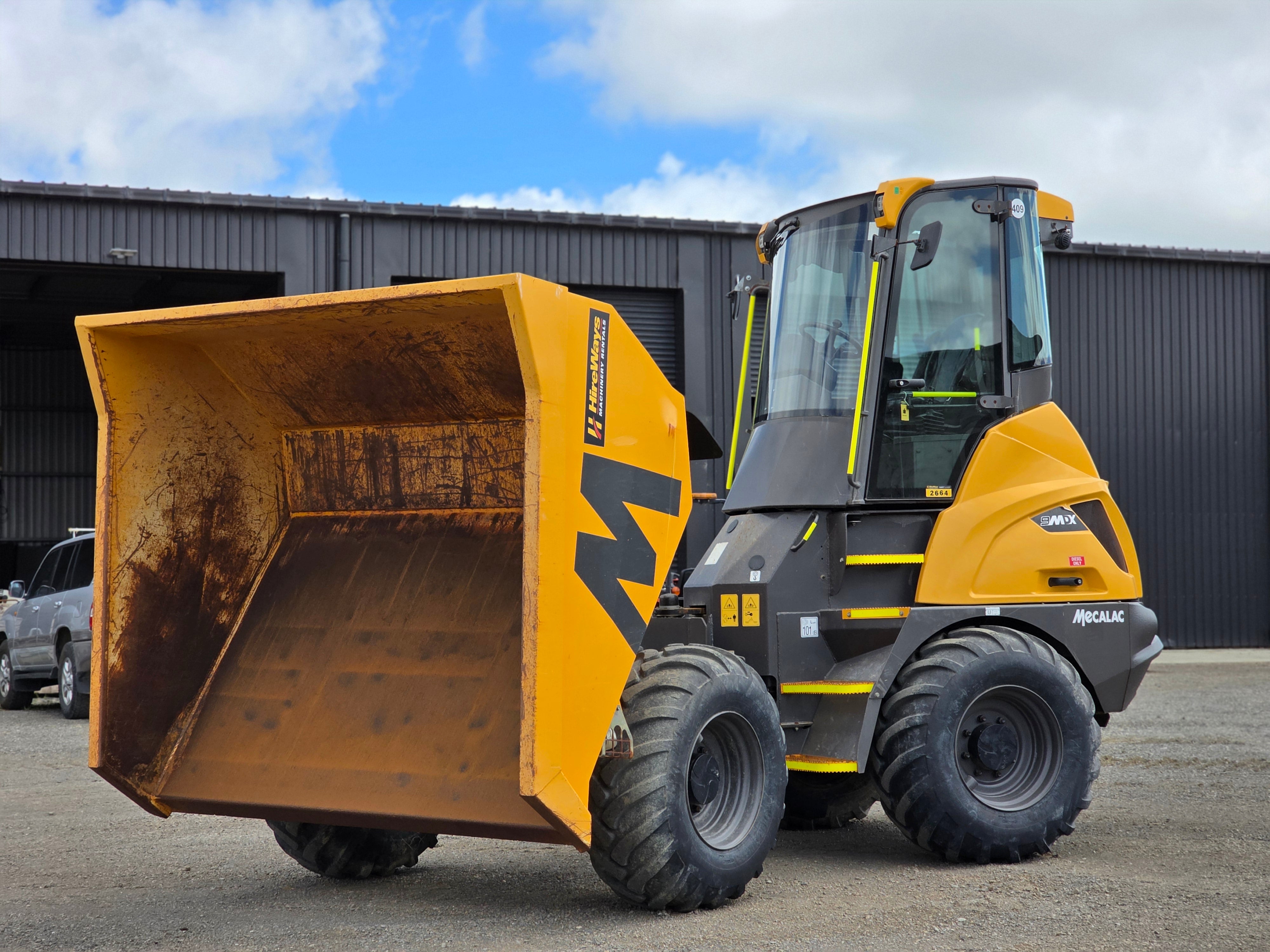 2019 Mecalac 9MDX Site Dumper