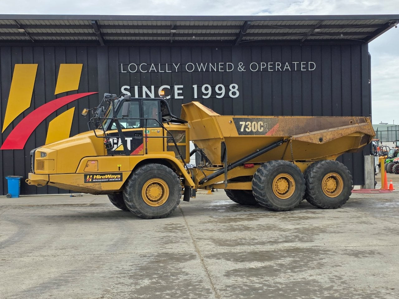 2017 Caterpillar 730C 2 Dump Truck