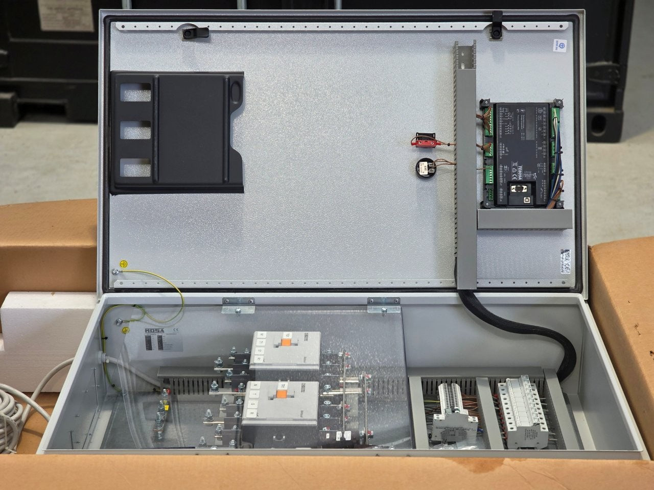 2016 MOSA GE 165 PSX Generator & Auto Transfer Unit