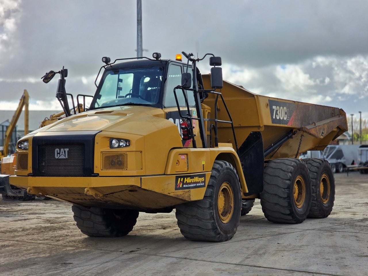 2017 Caterpillar 730C 2 Dump Truck