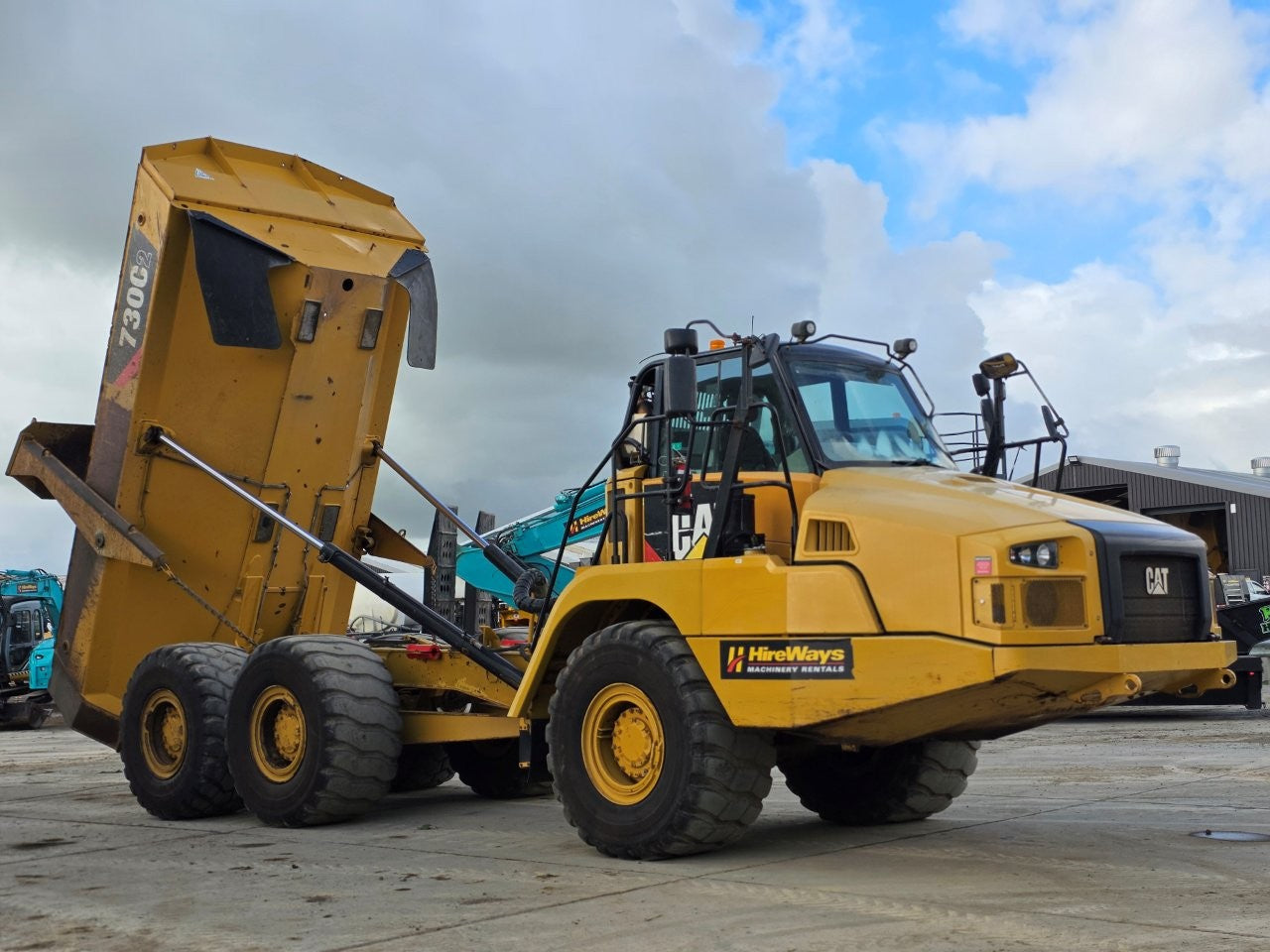 2017 Caterpillar 730C 2 Dump Truck