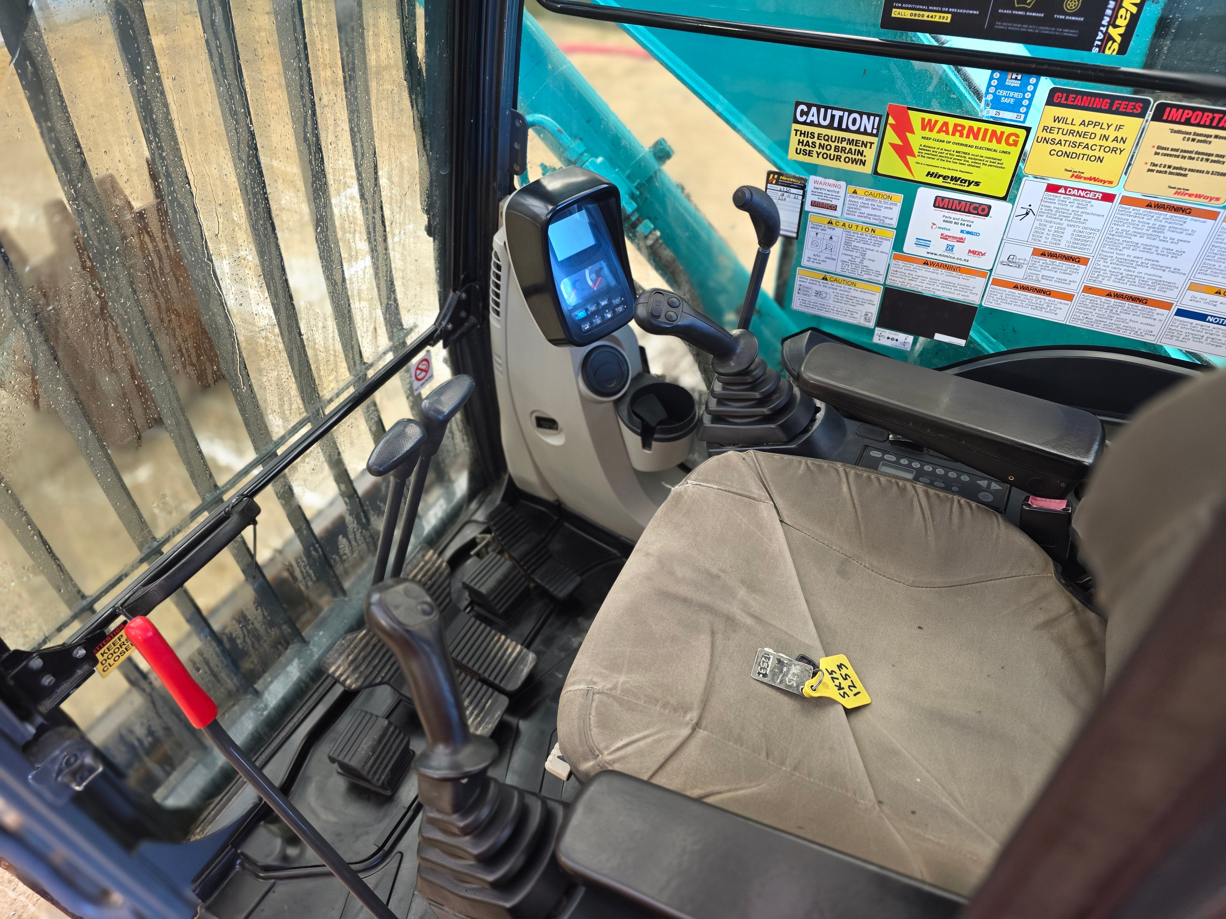 2017 Kobelco SK75SR Excavator