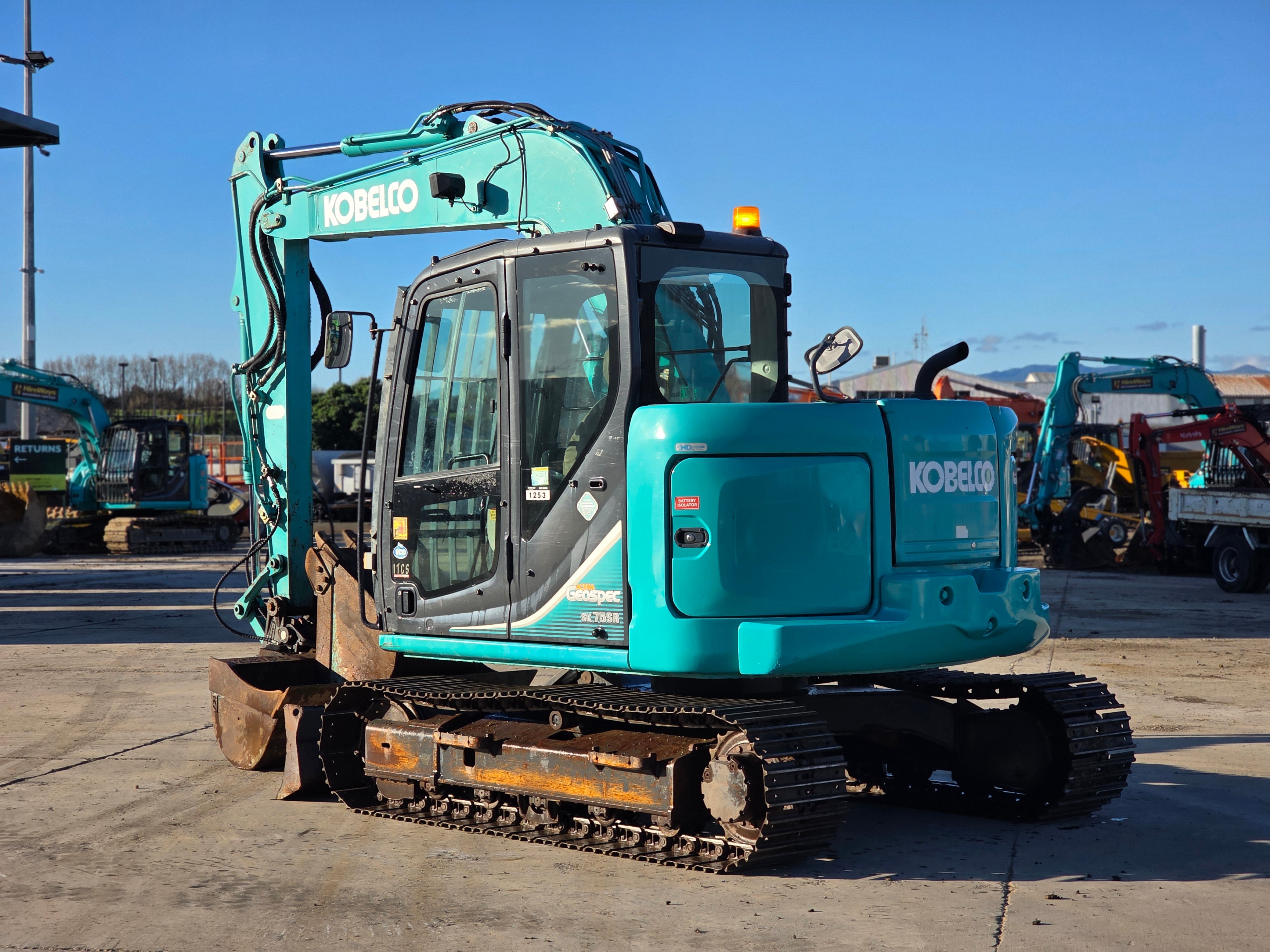 2017 Kobelco SK75SR Excavator