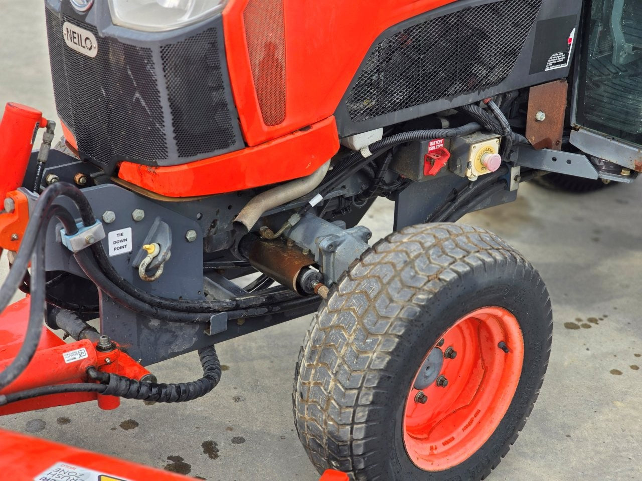 2020 Neilo B3150 Cabin Tractor Broom