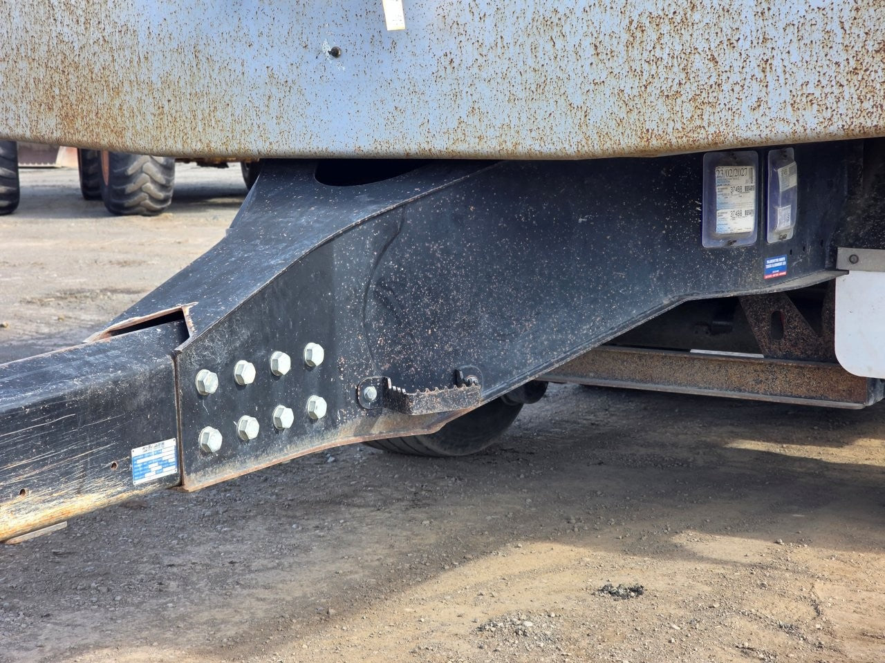2022 MJ Customs 2Axle Tip Trailer