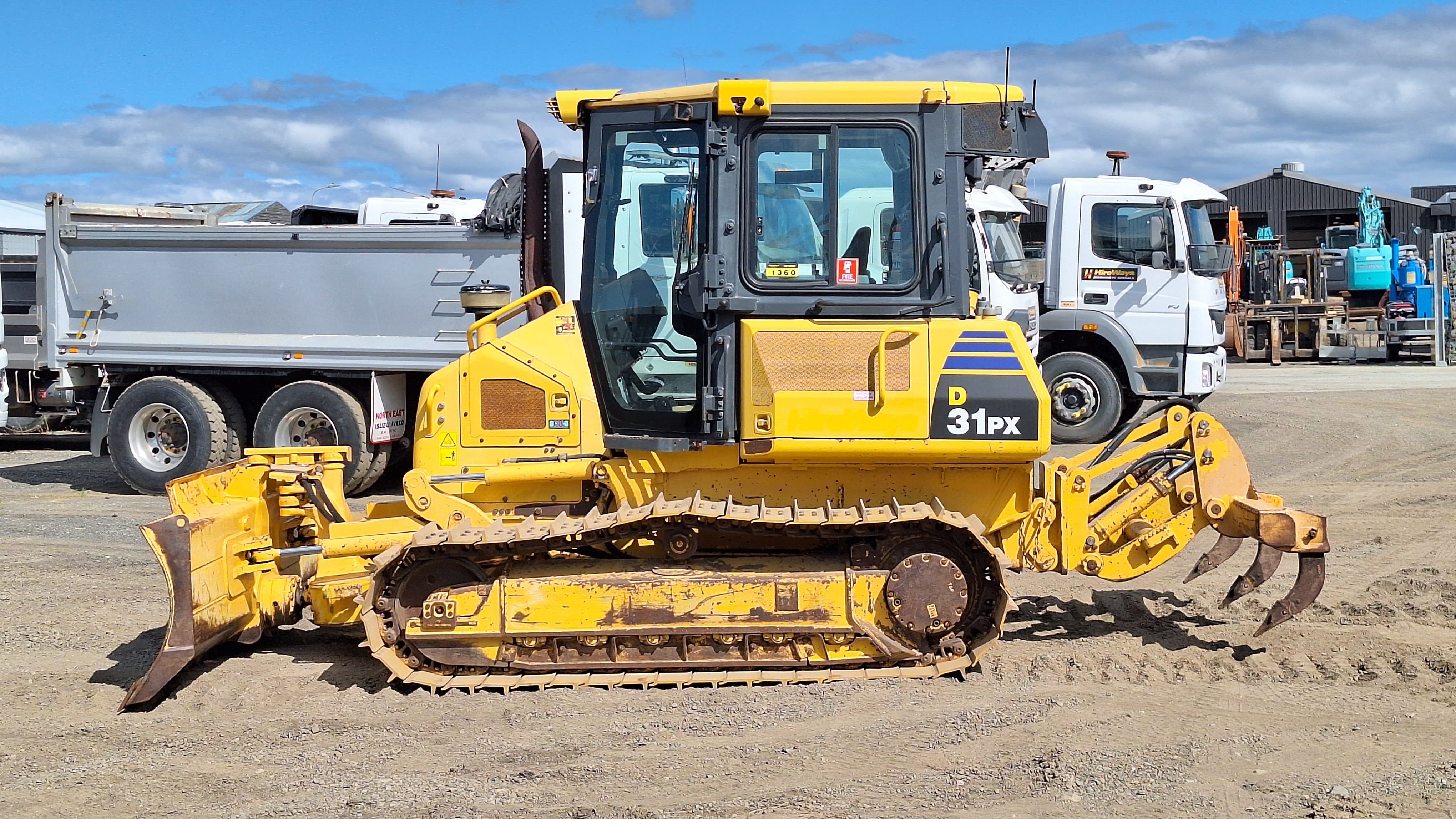 2015 Komatsu D31PX-22 Bulldozer