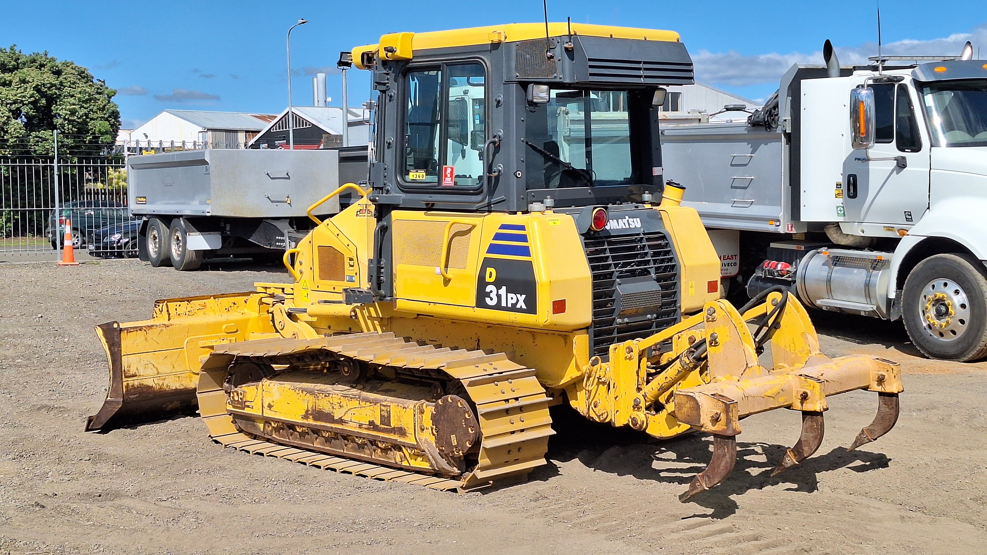 2015 Komatsu D31PX-22 Bulldozer