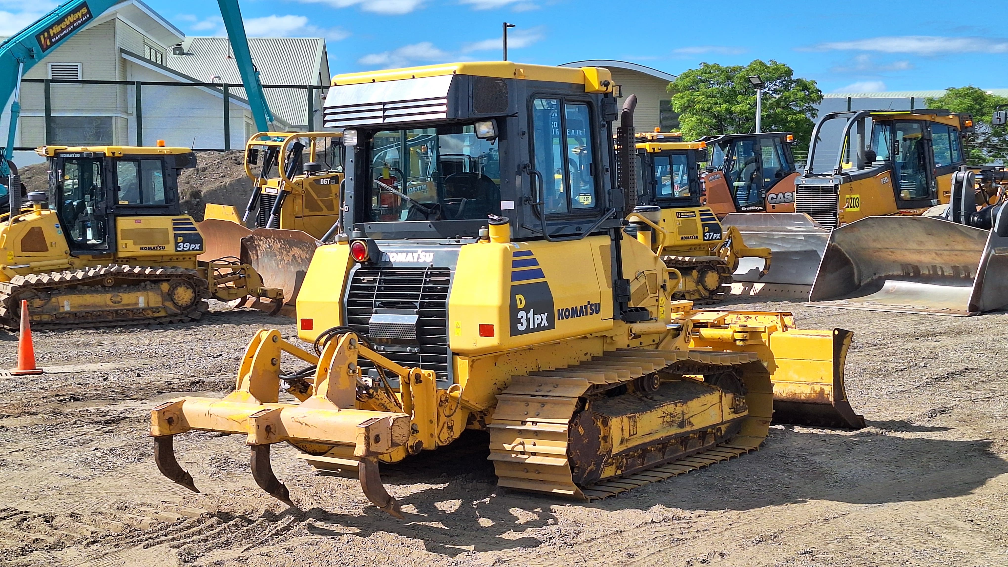 2015 Komatsu D31PX-22 Bulldozer