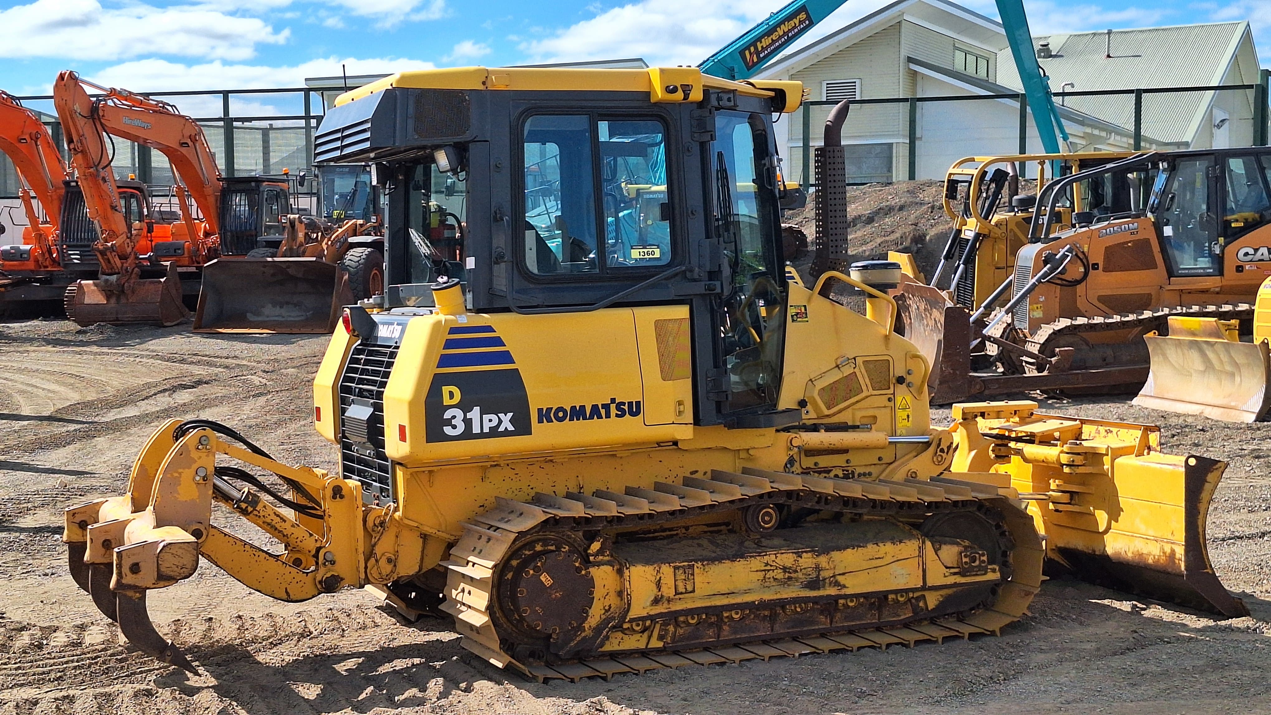 2015 Komatsu D31PX-22 Bulldozer