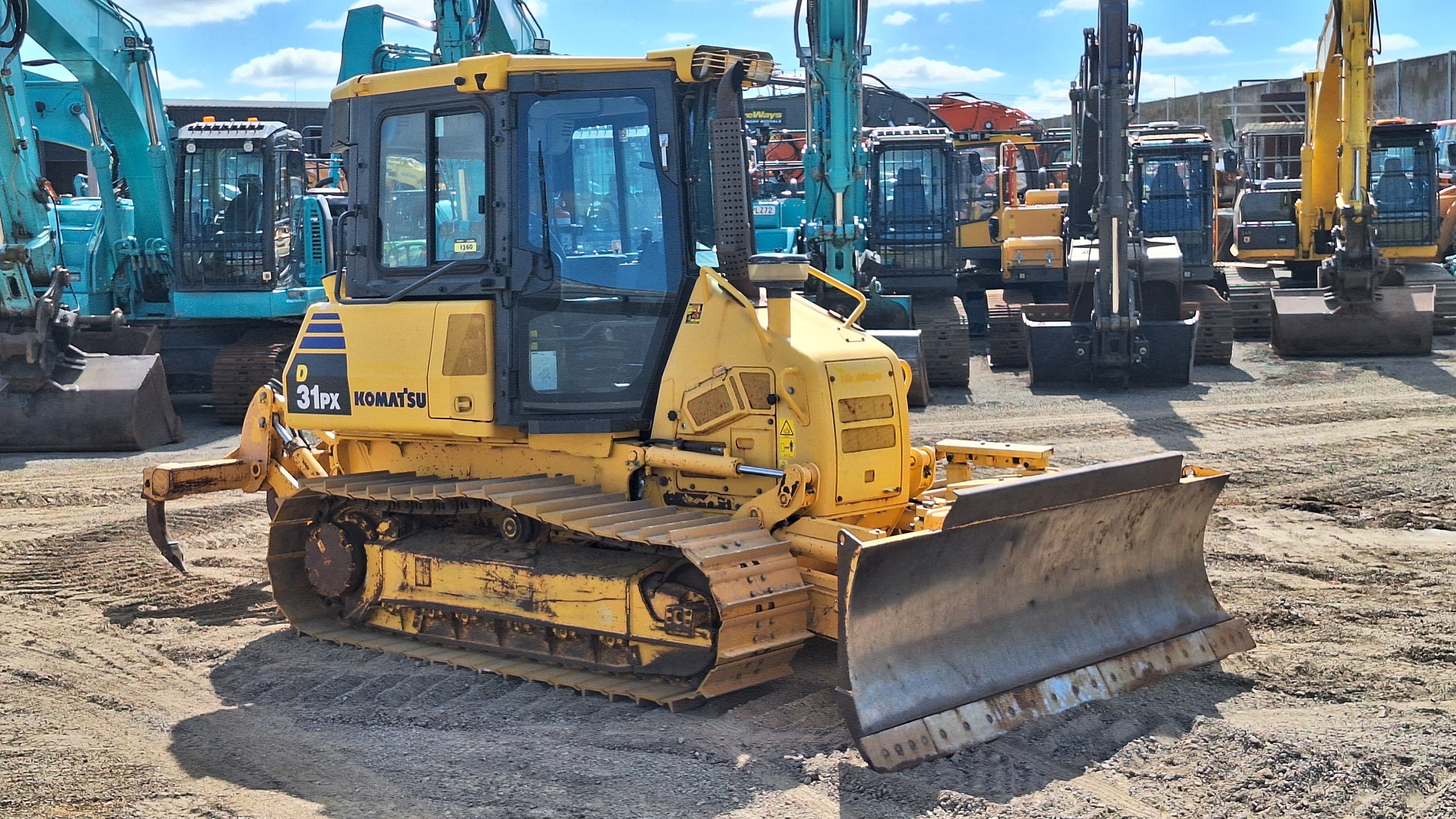 2015 Komatsu D31PX-22 Bulldozer