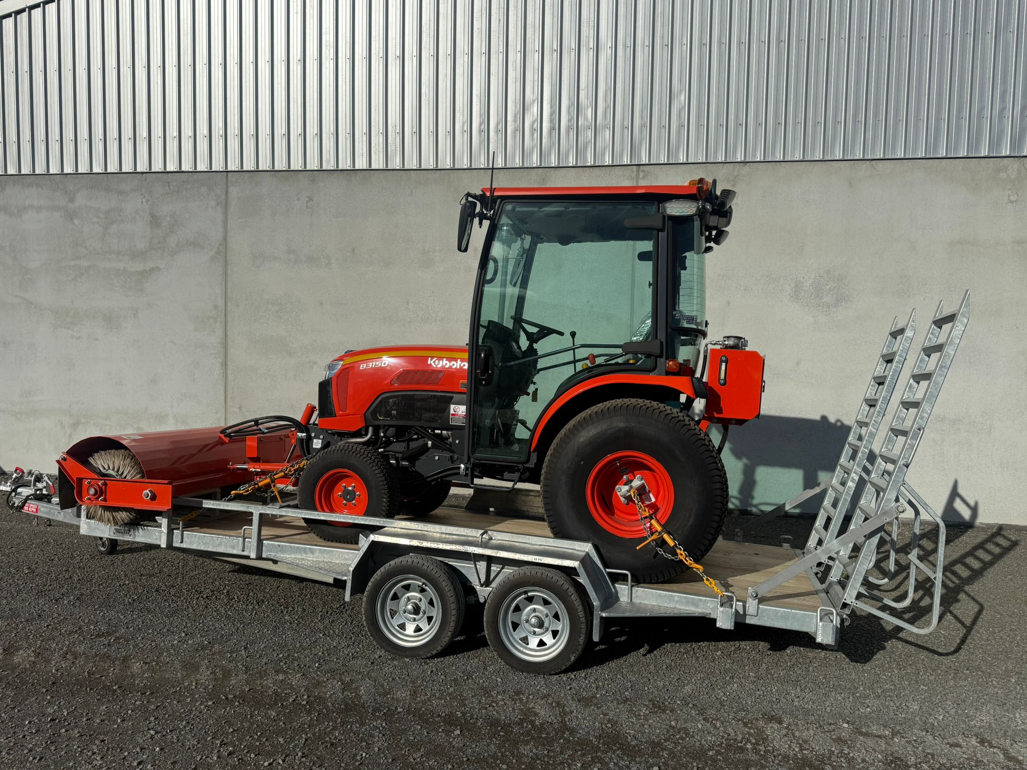 2023 Neilo B3150 Broom and Trailer